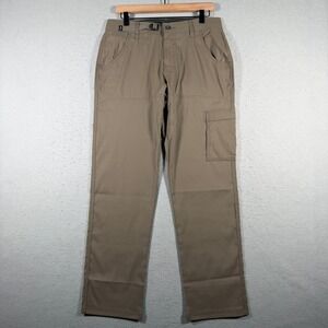 Prana Mens 31x30 Standard‎ Straight Cargo Pants Khaki Outdoor Hiking Casual